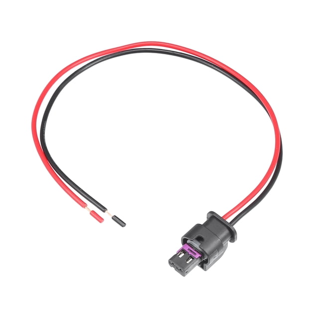 Conector de Cable de Marcador Lateral de Automóvil Unique Bargains para Dodge Charger 2015-2022 de Plástico Duradero Negro Rojo