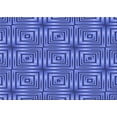 thumbnail image 1 of Ahgly Company Indoor Rectangle Patterned Sky Blue Dress Blue Area Rugs, 2' x 3', 1 of 6