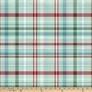 The Pioneer Woman 58" 100% Polyester Fleece Plaid Greenary Sewing & Craft Fabric 8yd By the Bolt, Green