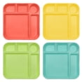 thumbnail image 2 of Mainstays 24 Piece Plastic Dinnerware Set for Kids with Trays, Bowls, Plates, Tumblers & Cutlerys, 2 of 7