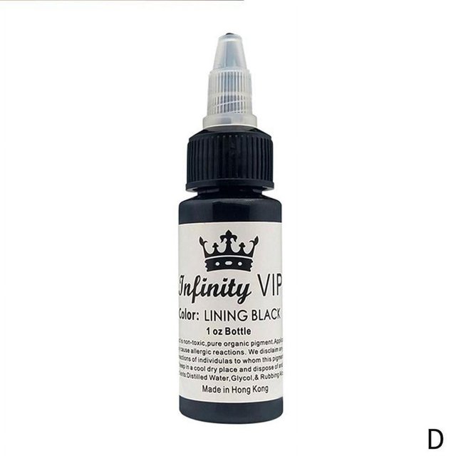 30ml Tattoo Ink Pigment Bottle Permanent Makeup Salon 7 Tool Colours