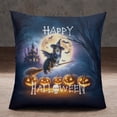 thumbnail image 2 of Happy Halloween Australian Shepherd Witch Pumpkins Bats Pillowcase Double Sided Aussie Dog Lover Gifts Pillow Case Covers - 13012, 2 of 3