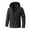 Black-2, variant on Ahdbta Parka Jackets for Men Casual Long Sleeve Button Zipper Winter Jackets Windproof Padded Hooded Outwears with Pockets
