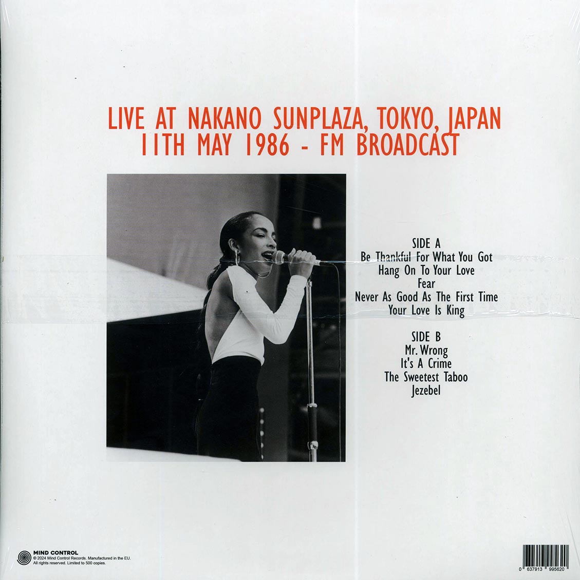 SADE LICENSE TO LOVE レコード Amazon | License To Love: Live At Nakano Sunplaza. Tokyo