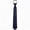 Deep Navy Blue, variant on Mens Pre Tied Zipper Tie, Adjustable Skinny Slim Clip on Necktie for School Wedding Party Uniforms, 1 Pc,Black