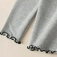 thumbnail image 5 of Qopobobo Girls Long Sleeve Tops Girls Shirts Girls Long Sleeve Shirts Soft Cotton Long-Sleeve T-Shirts Tagless Basic Tees for Teen Girls Youth Grey,5-6 Years, 5 of 8