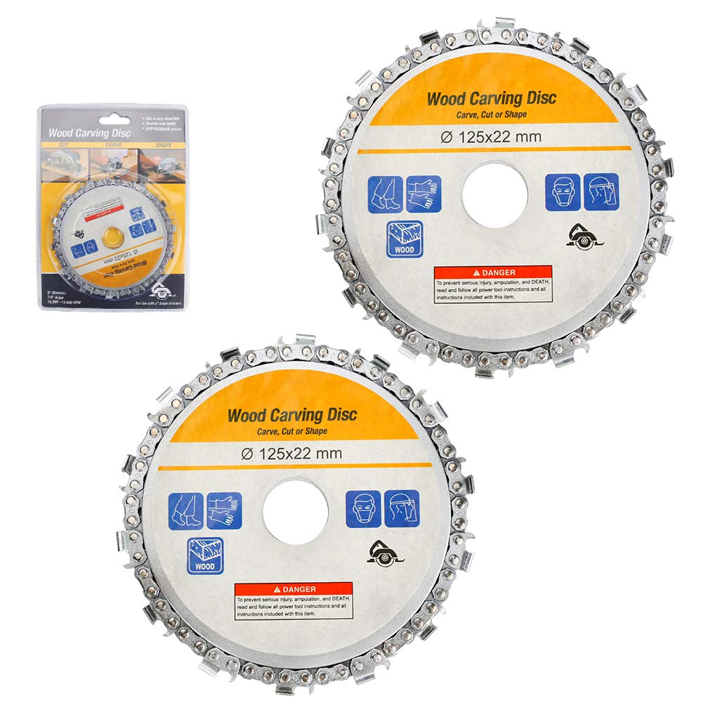 Plannu Angle Grinder Wood Carving Disc 