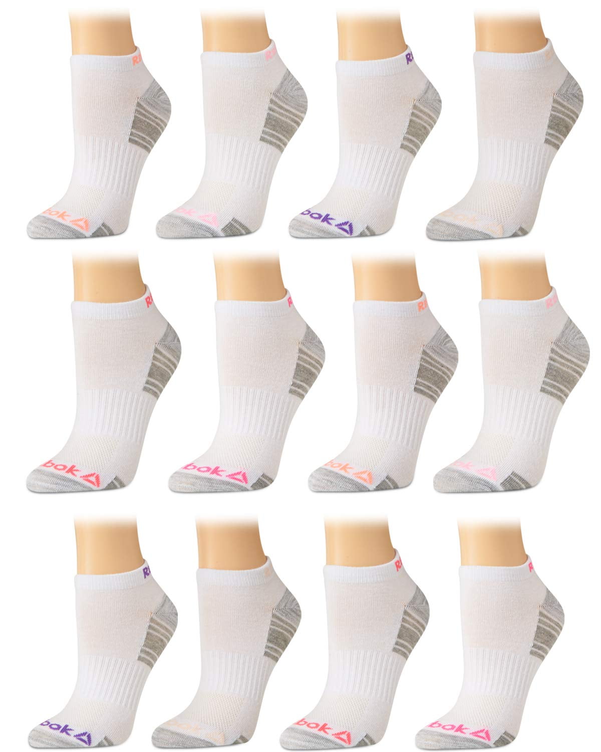 reebok no show women's socks