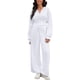 thumbnail image 2 of Conjuntos de chándal para mujer ATHLECHIC de 2 piezas, sudadera corta y pantalones de pierna ancha, conjuntos de entrenamiento y lounge XL blancos, 2 of 4