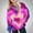 #42Hot Pink, variant on Byworldtasic Womens Novelty Sweatshirts Womens Oversized Colorful Hoodies Scoop Neck Long Sleeve Loose Fit Fashion Casual Tops