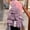 Purple, variant on Back to College Supplies, InsCrazy Casual Backpack for Women, Large Capacity Backpack with Multi Pockets for Travel