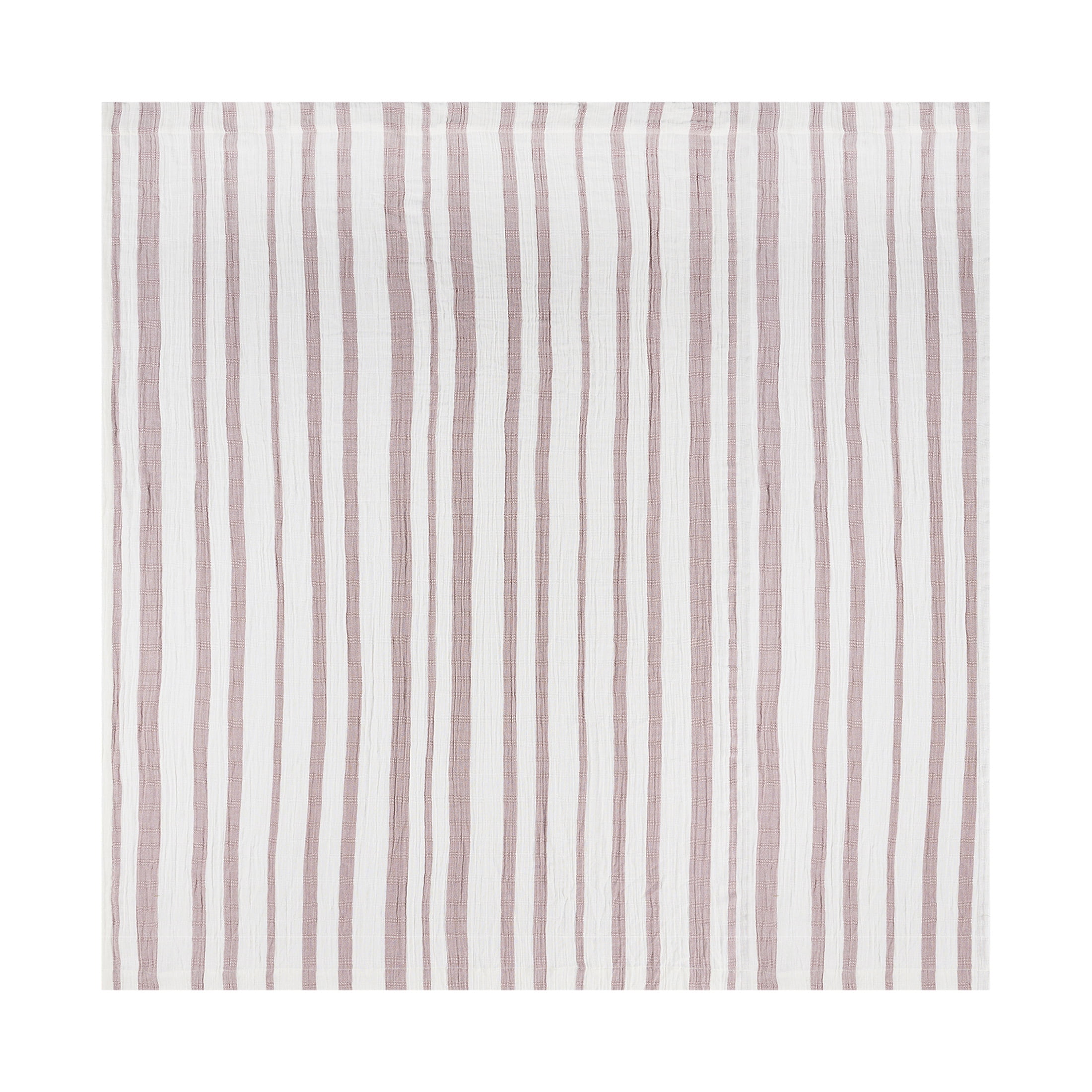 Better Homes & Gardens Violet Gem Gauze Stripe Shower Curtain, 100% Cotton, 72 in x 72 in