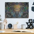 thumbnail image 6 of Luxe Metal Art 'Cernunnos' by Pedro Gavidia, Metal Wall Art, 16"x12", 6 of 9