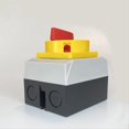 thumbnail image 4 of Interruptor Seccionador Bloqueo Candado Fijo Giratorio con Caja Impermeable 32A 3 Fases 2 Posiciones On-Off, 4 of 6