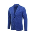 thumbnail image 2 of Unique Bargains Men's Long Sleeve Notch Lapel Single Breasted Casual Blazer, 2 of 7