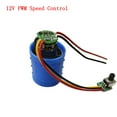 thumbnail image 5 of DC9-12V/7-24V Brushless Turbo Fan Motor 100000RPM High Speed Aluminum Alloy Impeller Ducted Brushless Motor with Speed Governor, 5 of 11