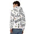 thumbnail image 4 of Vsdgher Not All Those Who Wander Are Lost 3 Mens Hoodies Zip Hoodie, Hoodies for Men, Zip-up Hooded Sweatshirt-X-Large, 4 of 5