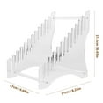 thumbnail image 2 of OUNONA Vinyl Record Storage Unit Transparent CD Organizer for Stylish Office Decor 1Set, 2 of 8