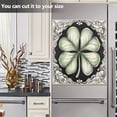 thumbnail image 4 of Dailycode Dishwasher Magnet Cover Magnetic Fridge Door Cover Home Kitchen Decor, Four Leaf Clover, 23"x 26", 4 of 6