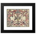 thumbnail image 2 of Carel Adolph Lion Cachet 24x20 Black Modern Framed Museum Art Print Titled - Decorative Design with Upright Degen (1874 - 1945), 2 of 5