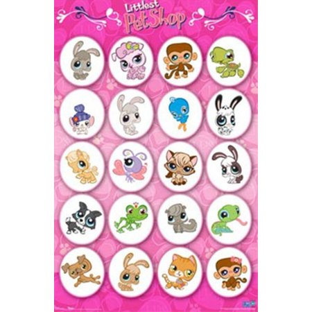 Littlest Pet Shop - Grid Poster Print - Walmart.com