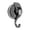 Grey, variant on TXYRDXK 1 Pcs Heavy Duty Vacuum Suction Shower Hooks, Glass Suction Cup, for Bathroom Robe and Garland Decoration