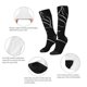 thumbnail image 3 of Fotbe Animal Bulldog Calcetas Divertidas Estampadas para Hombre y Mujer, Calcetas de Algodón hasta la Rodilla para Caminar, Correr, Enfermería y Embarazo, 3 of 6