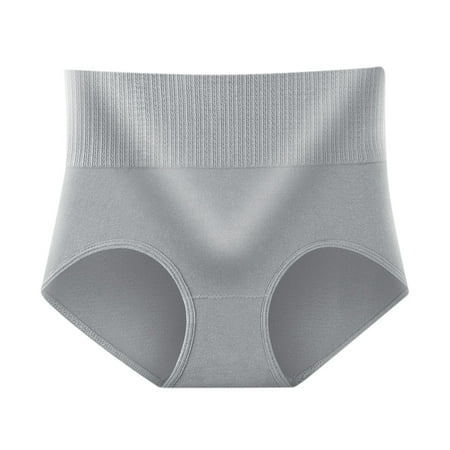 

Deepwonder High Waist Briefs Underwear for Women Seamless Panties Full Coverage Ladies Panties (Regular & Plus Size)