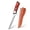 1PCS, variant on High Carbon Steel Boning Knife 6-inch Chef Knife Full Tang Wooden Handle with Leather Sheath Portable Fishing Fillet Knife
