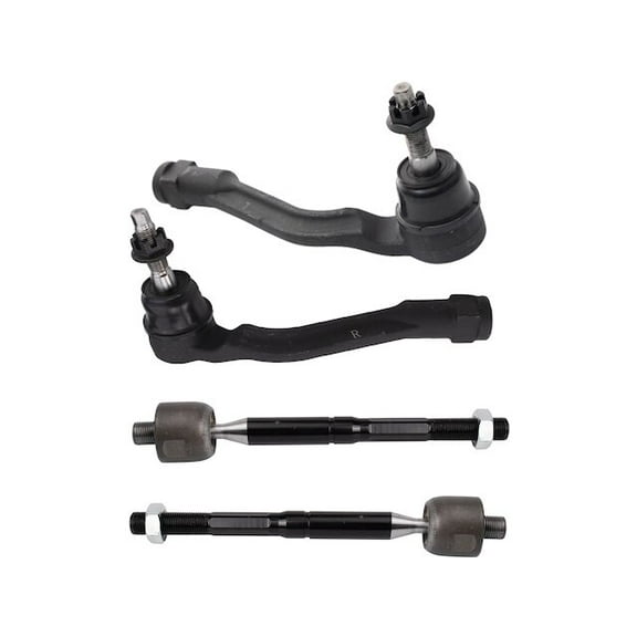 Front Tie Rod End Set 4 Piece - Compatible with 2018 - 2019 Hyundai Sonata