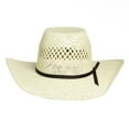thumbnail image 2 of Twister Boys Kids Twister Vented Straw Hat XL Multicoloured, 2 of 4