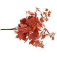 thumbnail image 3 of Artificial Leaves Plant Cloth Imitation Leaf Bouquet Home Simulation Plant Decor  Light Blue, 3 of 9