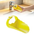 thumbnail image 2 of Adjustable Silicone Faucet Water Extender, Spill Proof Hand Wash Water Guide Attachment, Universal Fit Tap Flow Extension Helper, Splash Guard Accessory, Flexible Bathroom Tap Extender, 2 of 7