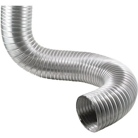 flexible duct aluminum deflecto rigid semi dia walmart