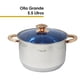 thumbnail image 2 of Batería de Cocina Siberia Acero Inoxidable 12 Pz Aquila, 2 of 10