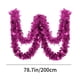 thumbnail image 3 of Christmas Tree Big Heart Decoration Colorful Strips Of Woolen Strips Wedding Pull Flowers Wedding Room Ribbon Venue Decoration Christmas Decoration, 3 of 6