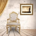 thumbnail image 3 of Allen, Kimberly 24x20 Gold Ornate Wood Framed with Double Matting Museum Art Print Titled - Fishing Silhouette, 3 of 4