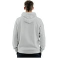 thumbnail image 3 of cocolona Mens Hoodies Half Zip Long Sleeve Hooded Sweatshirt Fall Winter Quarter Zip Pullover Tops with Pockets, 3 of 6