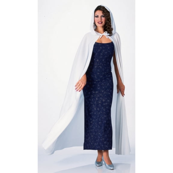 Full Length Wh Hood Cape