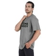 thumbnail image 4 of Inkmeso Men's Graphic Printed "First Time Daddy" Short Sleeve Tee Shirt Jersey Shirt For Dad, 4 of 7