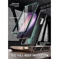 thumbnail image 5 of Poetic Spartan Case for Samsung Galaxy S23 5G 6.2 inch, Full Body Rugged Case with Kickstand, Metallic Green, 5 of 6