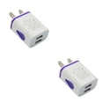 thumbnail image 3 of Cargadores de pared USB 2A LED rápido Methold adaptador de corriente para teléfono resistente al desgaste azul 2piezas, 3 of 6