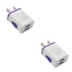 thumbnail image 2 of Sidaley Cargadores de pared USB 2A LED rápido Cabezal de carga de alto rendimiento Adaptador de corriente para teléfono resistente al desgaste largo azul 2piezas, 2 of 6