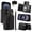 Black, variant on ELEHOLD Wallet Case for iPhone 16 Plus, PU Leather Flip Case with Crossbody & Wrist Strap,Full Protection Case with Card Slots & Kickstand,Black