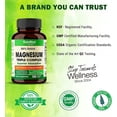 thumbnail image 3 of Sandhus Magnesium Triple Complex Vegan Dietary Supplement 120 Capsules, 3 of 5