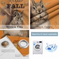 thumbnail image 4 of Orange Squirrel Hello Fall Blackout Curtains for Bedroom/Living Room, Thermal Insulated Kitchen Curtains, Maple Leaf Thanksgiving Grommet Darkening Window Treatment Drapes 52"x84"x2, 4 of 8