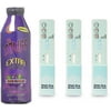 Detoxify The Extra Stuff Herbal Cleansing Grape 20 fl oz & Marijuana THC At Home Urine Drug Test (3 Tests)