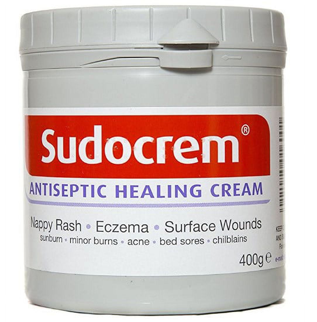 Sudocrem Antiseptic Healing Baby Cream Rash Eczema Acne Wounds Pack of 4 x  400g 