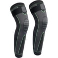 thumbnail image 1 of Manchons de Jambe Complets Longs Manchon de Compression Manchon de Genou Protège Jambe, pour Homme Femme Basketball, Arthrite Cyclisme Sport Football, Réduit les Varices et Gonflement des Jambes (Paire), 1 of 9