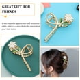 thumbnail image 5 of 2 Pcs Medium Hair Clips Flower Catch Fish Women's, 5 of 6